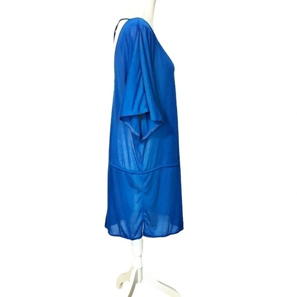 Prana Island Blue Saida Kaftan Size L